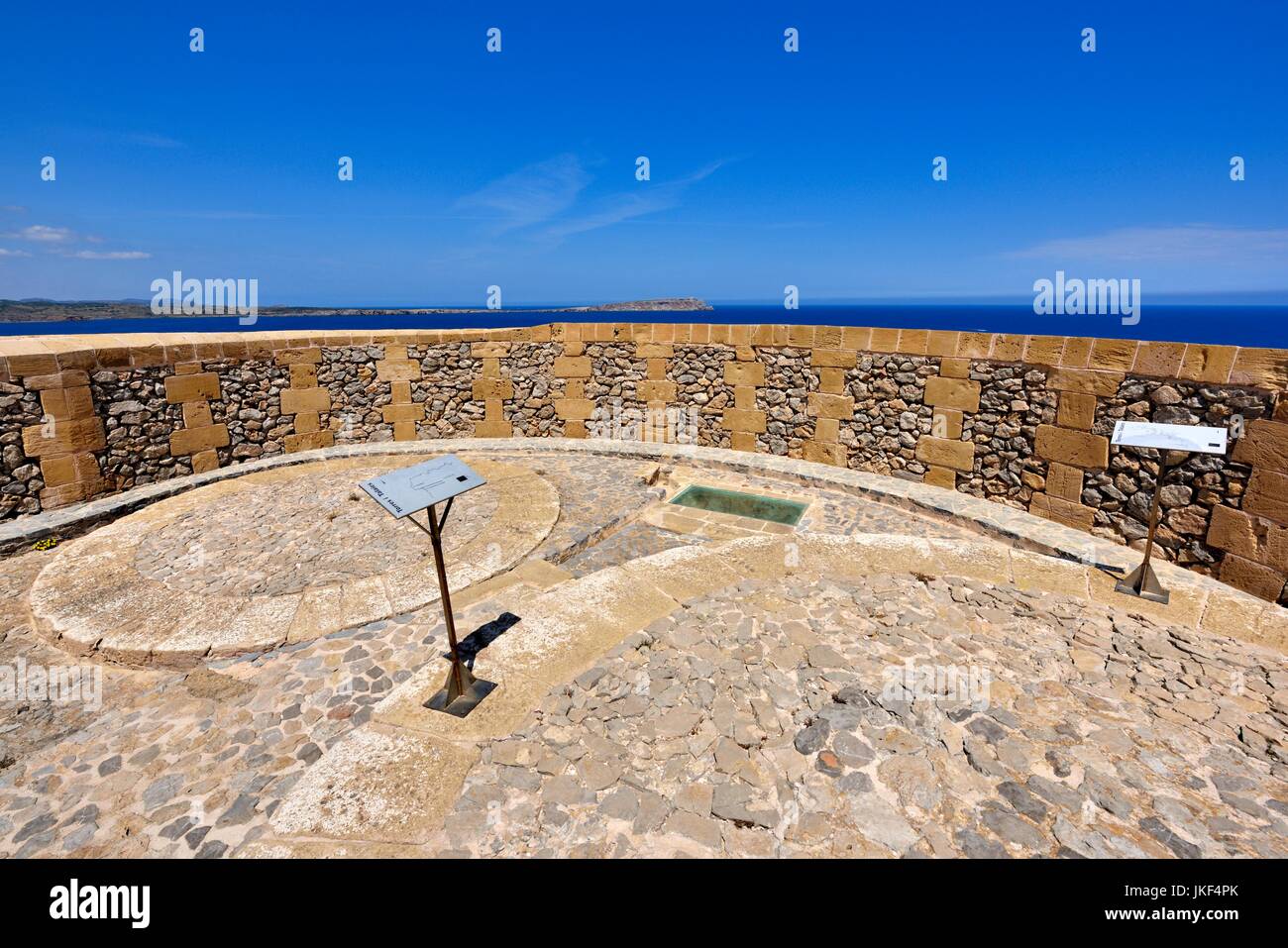 Torre de Fornells Minorque Minorque espagne Banque D'Images