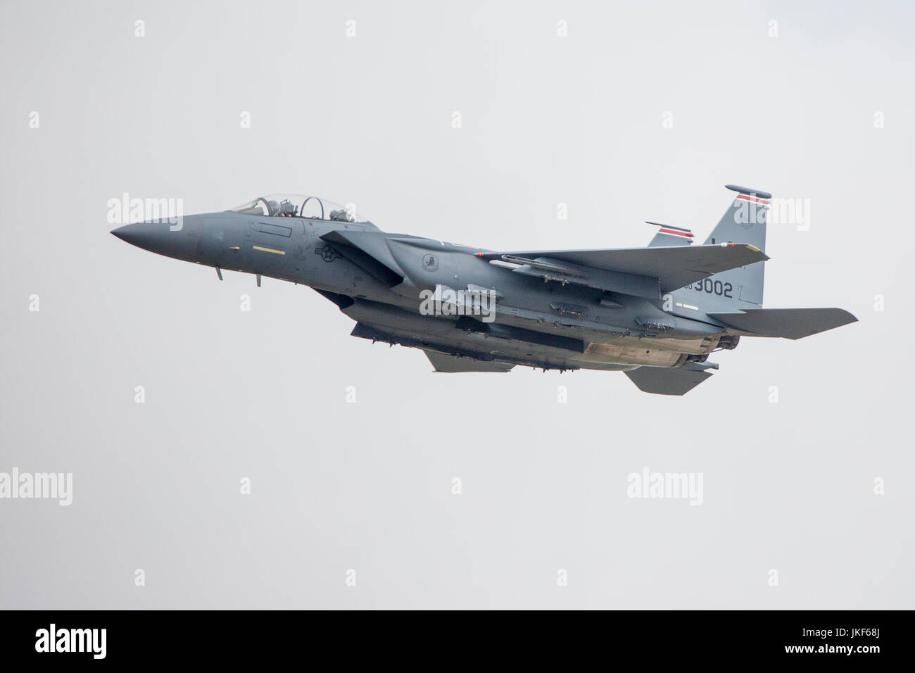 Mcdonnell douglas f-15 strike eagle au riat 2017 air show Banque D'Images