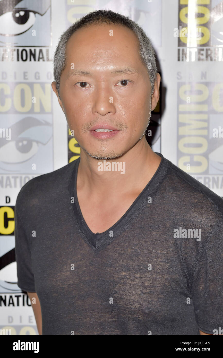 San Diego, Californie. 21 juillet, 2017. Ken Leung assiste à la "ligne de presse des Inhumans Comic-Con 2017 International au cours de l'Hilton Bayfront le 21 juillet 2017 à San Diego, Californie. Utilisation dans le monde entier | Credit : dpa/Alamy Live News Banque D'Images