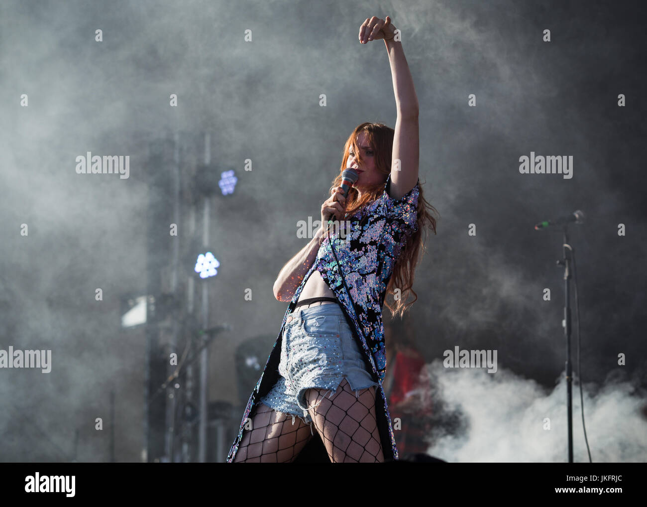 Kate Nash, Village Green Festival, Southend, Essex © Clarissa Debenham / Alamy Banque D'Images