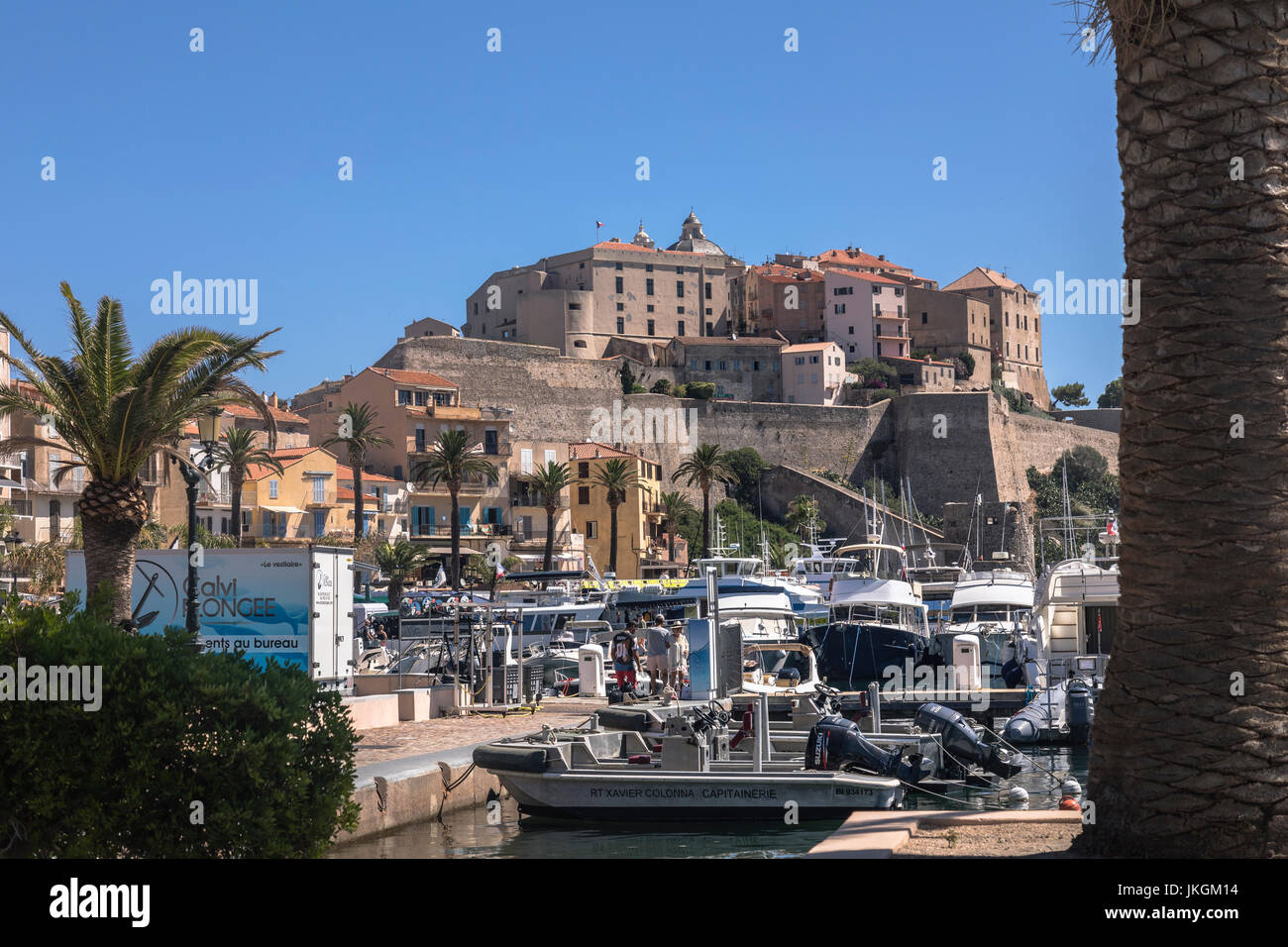 Calvi, Corse, France Banque D'Images