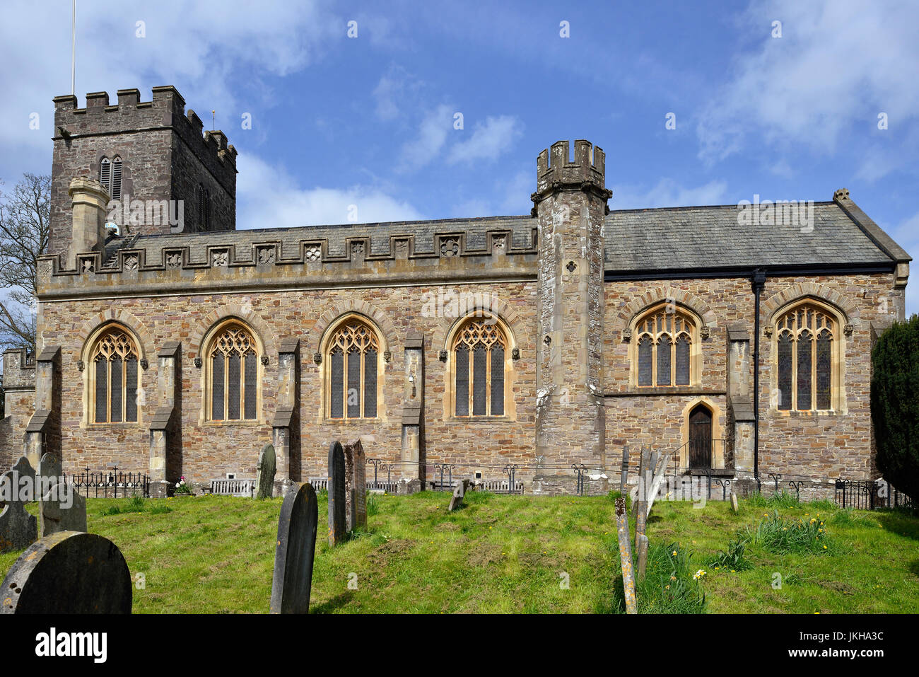 All Saints Church, Dulverton, Exmoor, Somerset Banque D'Images