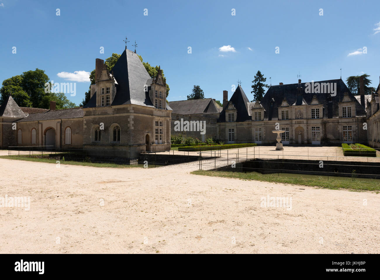 Château de Villesavin, vallée de la Loire, France Banque D'Images