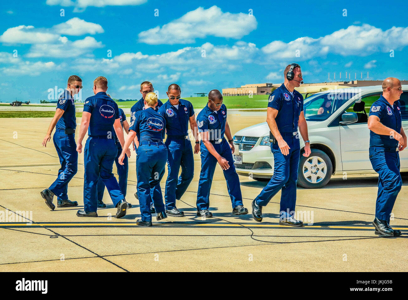 Offutt Air Force Base aérienne Banque D'Images