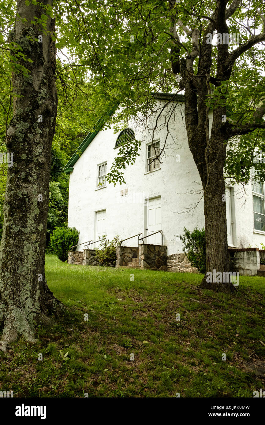 Battle Creek Primitive Baptist Church, Ben Lieu Road, Flint Hill, Virginia Banque D'Images