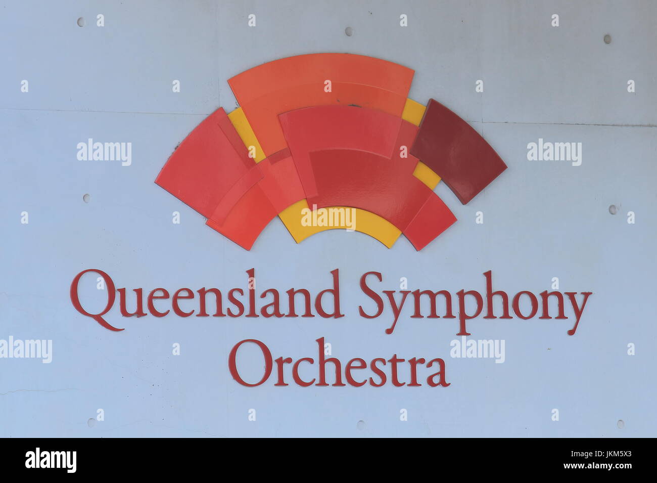 Orchestre Symphonique du Queensland à Brisbane en Australie. Queensland Symphony Orchestra est un orchestre basé principalement à Brisbane. Banque D'Images