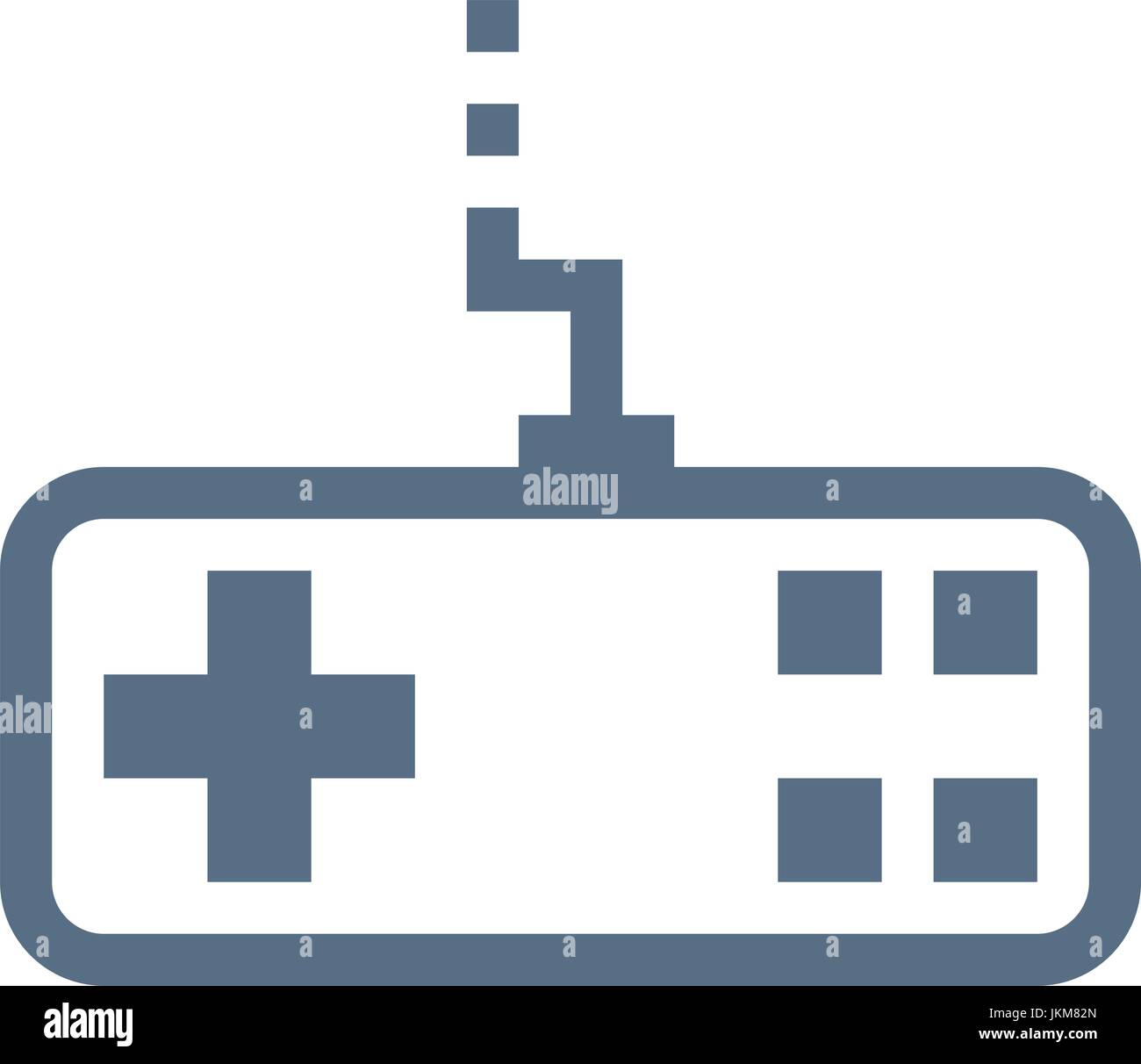 Icône vecteur linéaire joystick Illustration de Vecteur