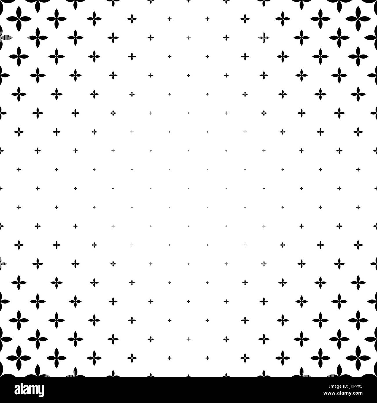 Modèle monochromatique - abstract vector background design graphique à partir de formes géométriques courbes Illustration de Vecteur