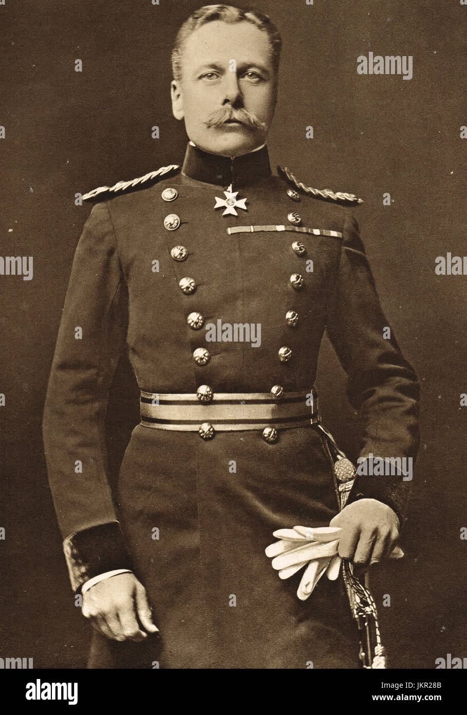 Portrait du maréchal Douglas Haig Banque D'Images