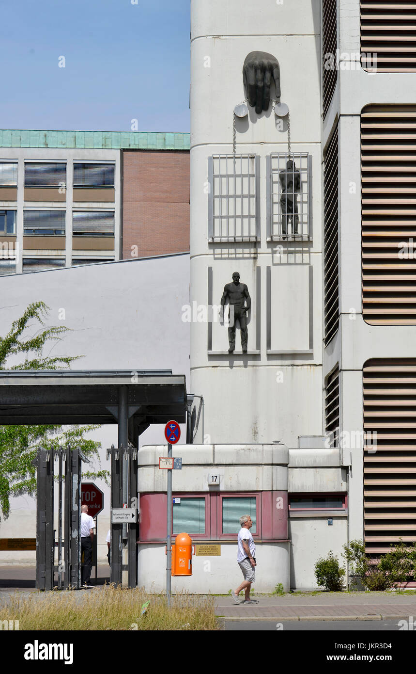 Prison Moabit, Alt-Moabit, milieu, Berlin, Allemagne, Justizvollzugsanstalt Moabit, Mitte, Deutschland Banque D'Images