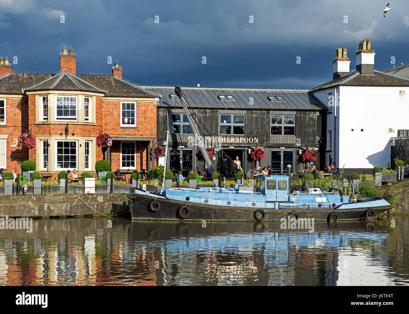 Le Seigneur Connétable d'Angleterre, un pub à Gloucester Quays Wetherspoons, Gloucestershire, Angleterre, Royaume-Uni Banque D'Images