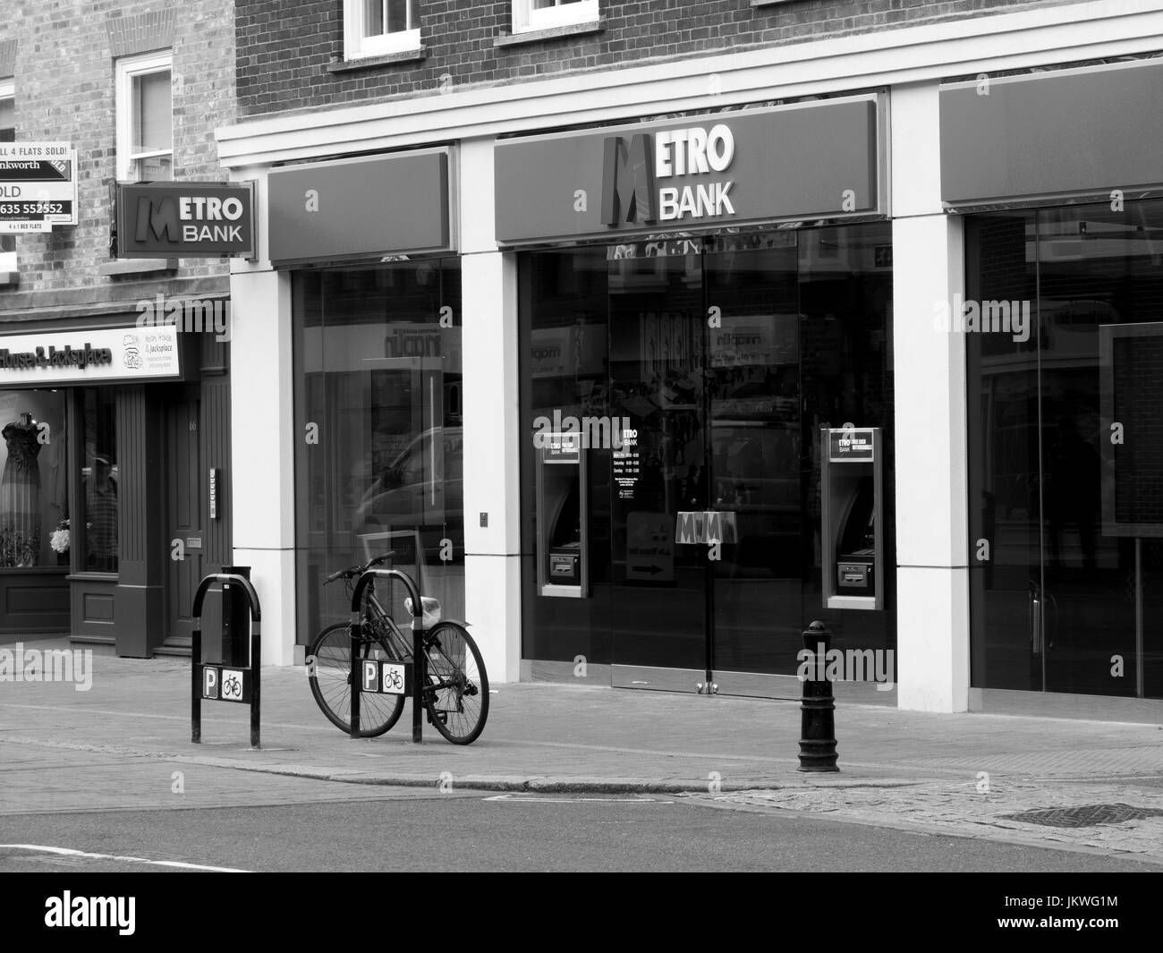 Metro Bank Plc, Royaume-Uni banque de détail fondée par Vernon Hill en 2010 Banque D'Images