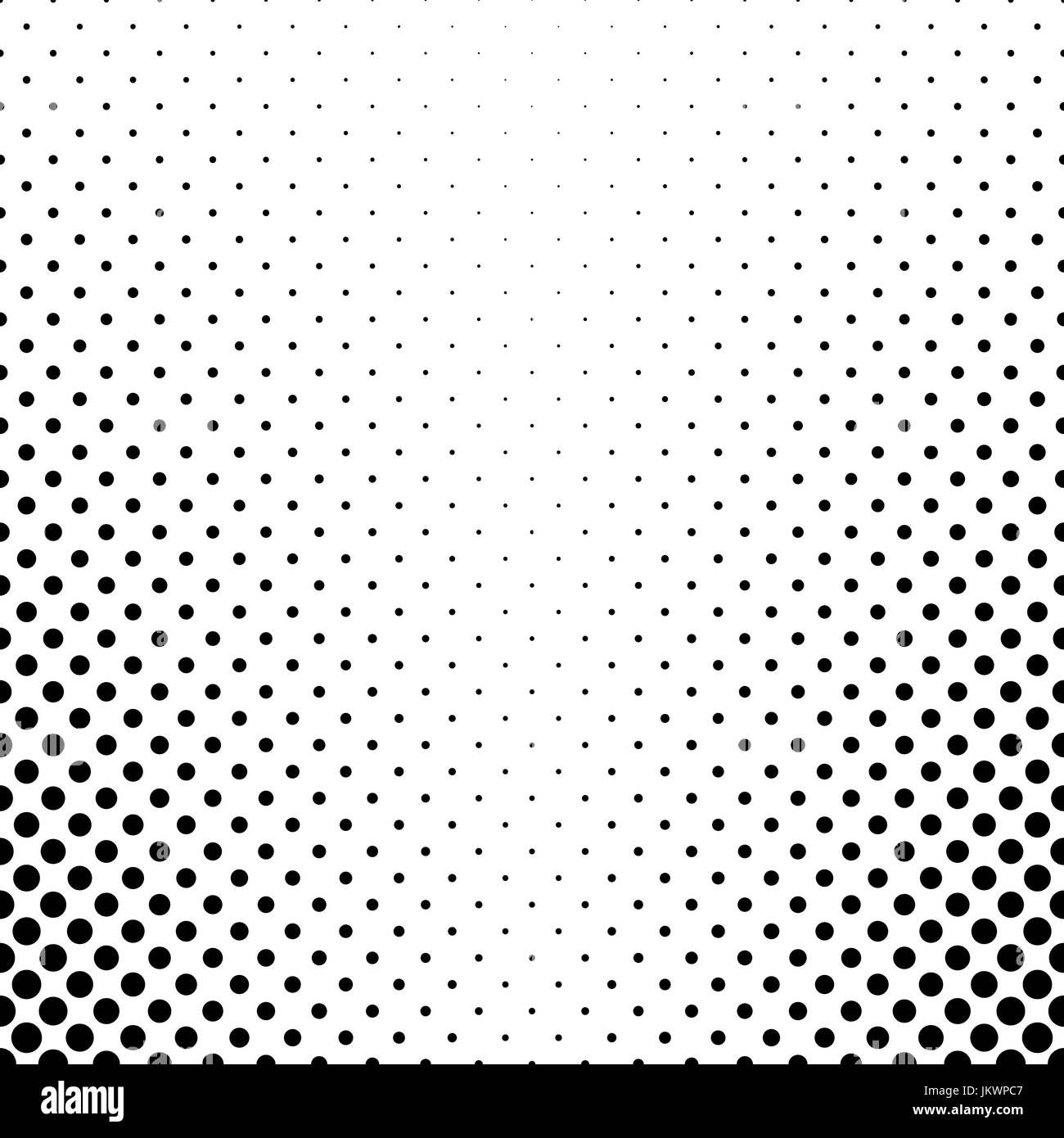 Abstraite noir et blanc point motif géométrique - vecteur simple graphique d'arrière-plan Illustration de Vecteur