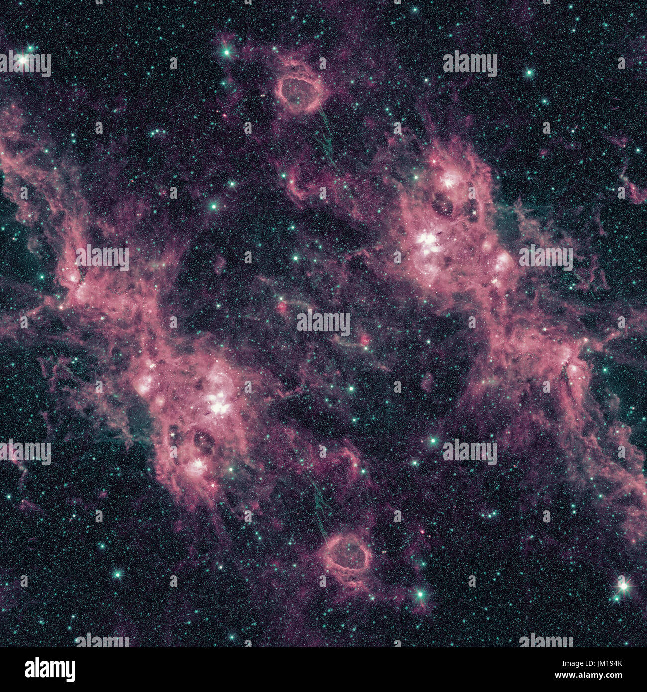 La naissance et la mort des étoiles. Éléments de cette image fournie par la NASA. Banque D'Images