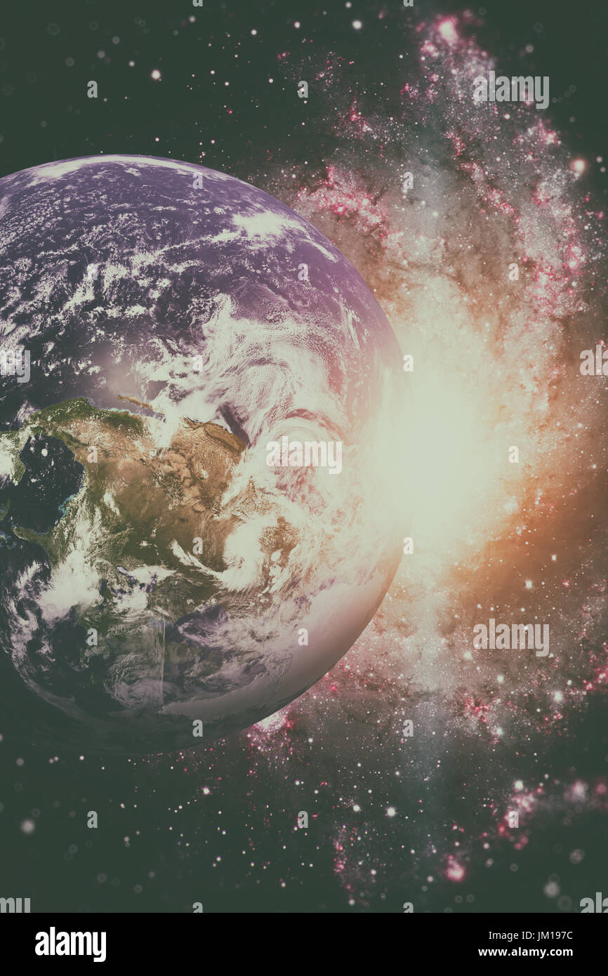 Système Solaire La Planète Terre La Terre Est La Plus