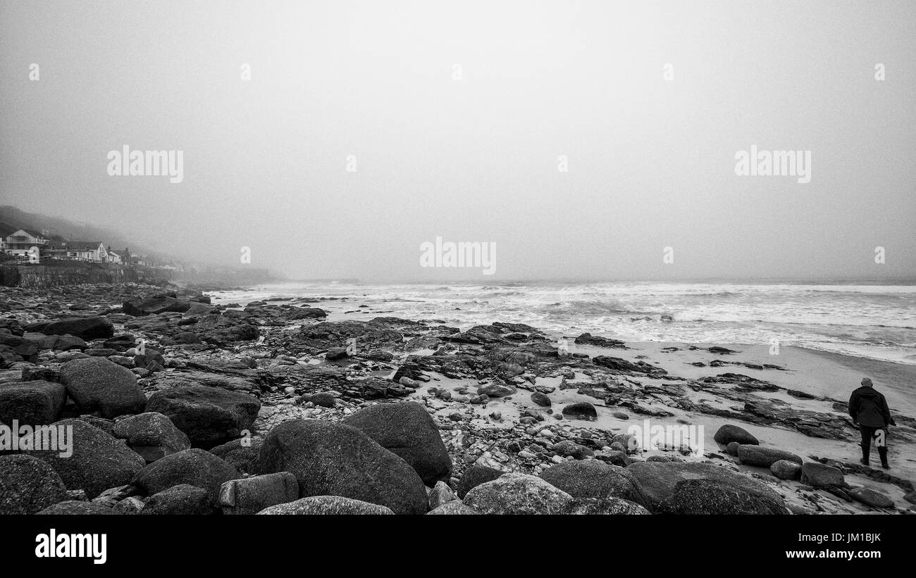 Les paysages marins West Cornwall Banque D'Images