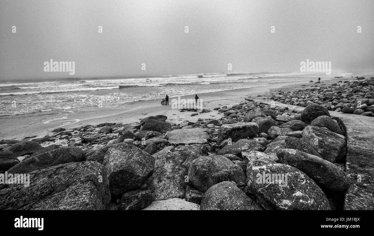 Les paysages marins West Cornwall Banque D'Images