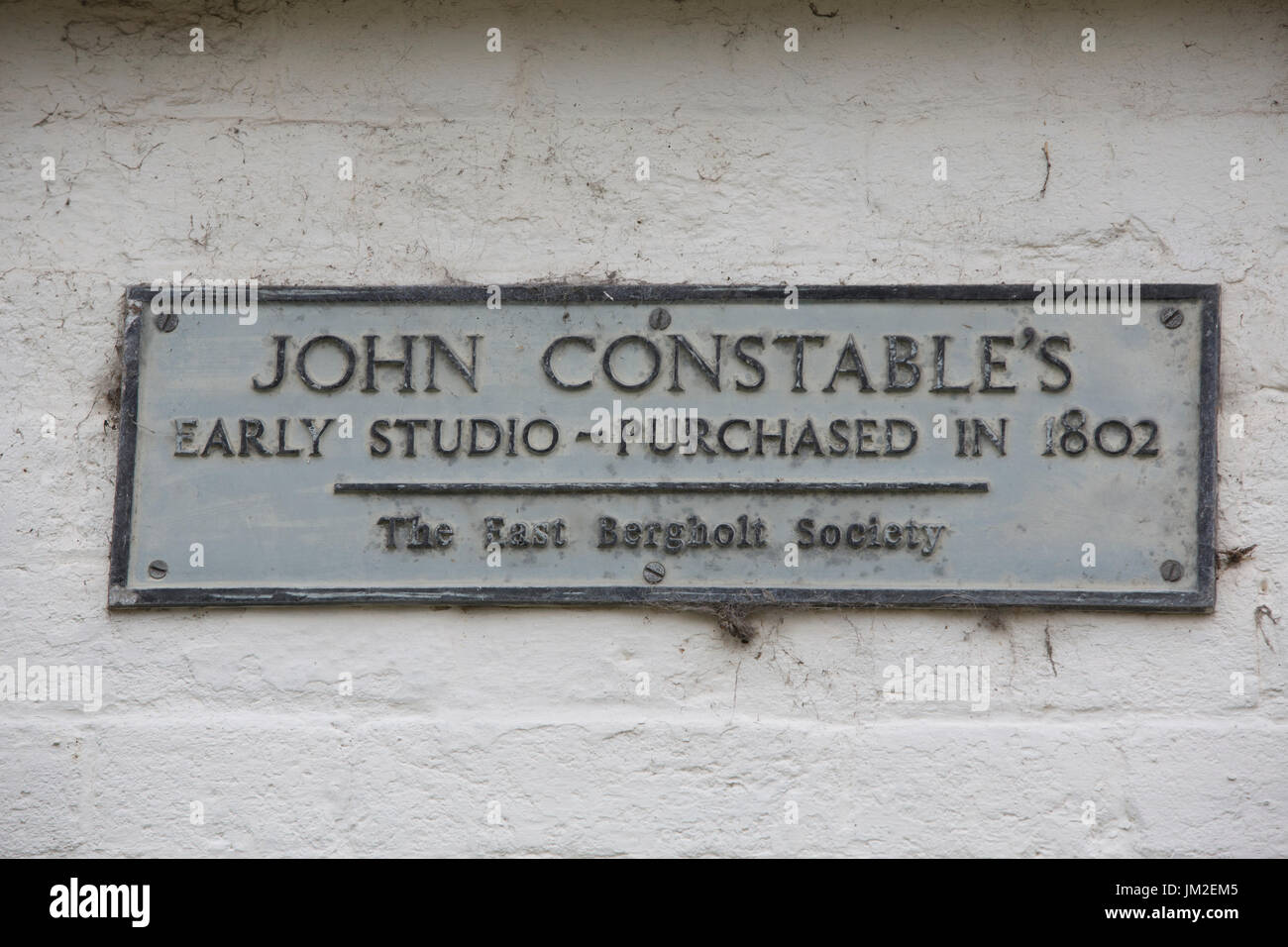 East Bergholt, dans le Suffolk, village de naissance du peintre John Constable, Babergh, district de la vallée de la Stour, Suffolk, Angleterre, Royaume-Uni Banque D'Images