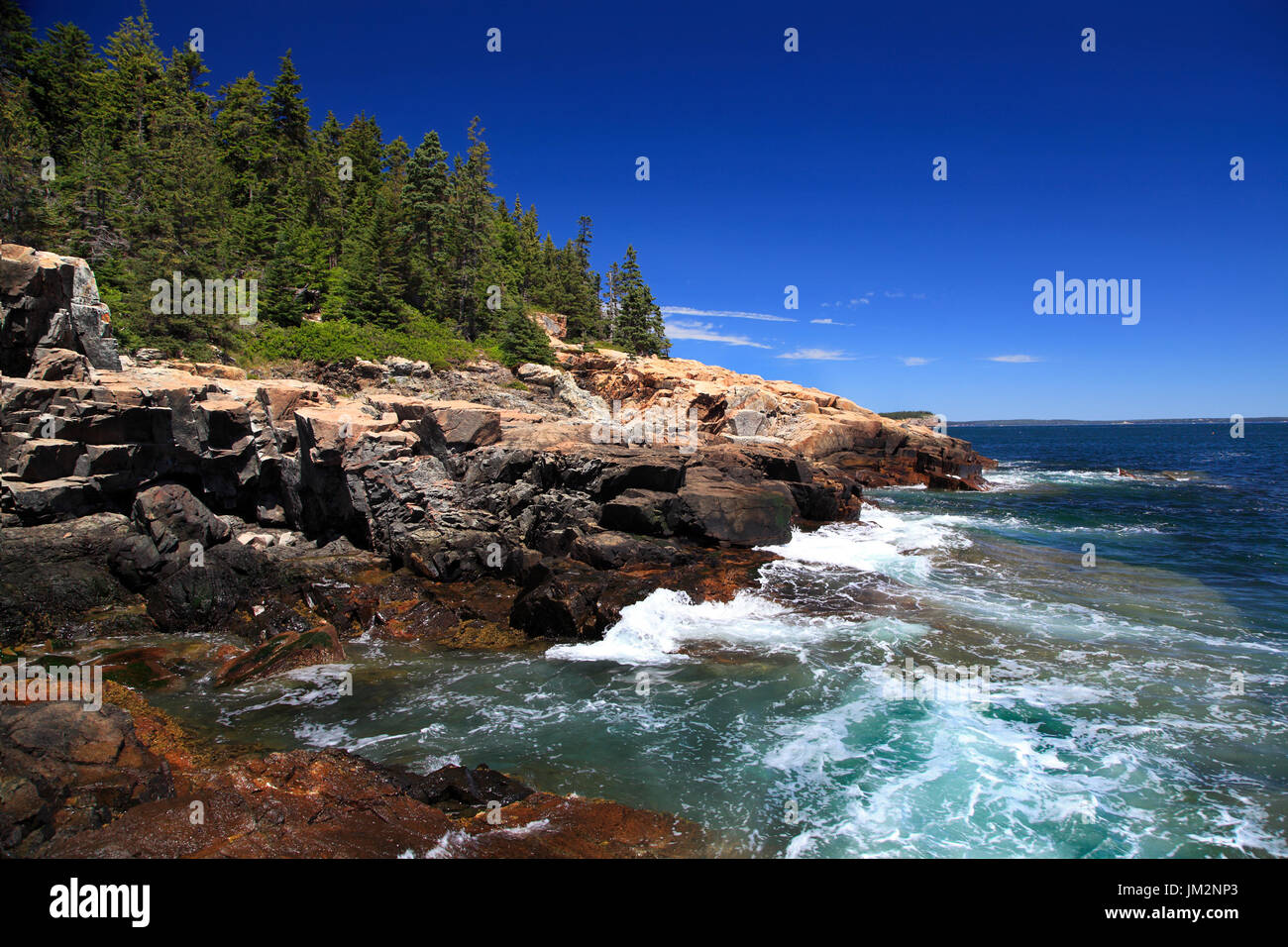 L'Acadia National Park, Maine, USA Banque D'Images