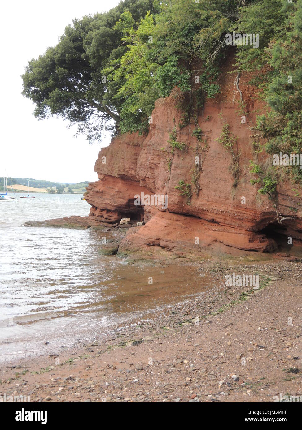 Lympstone South Devon anglais typique d'un village côtier Banque D'Images