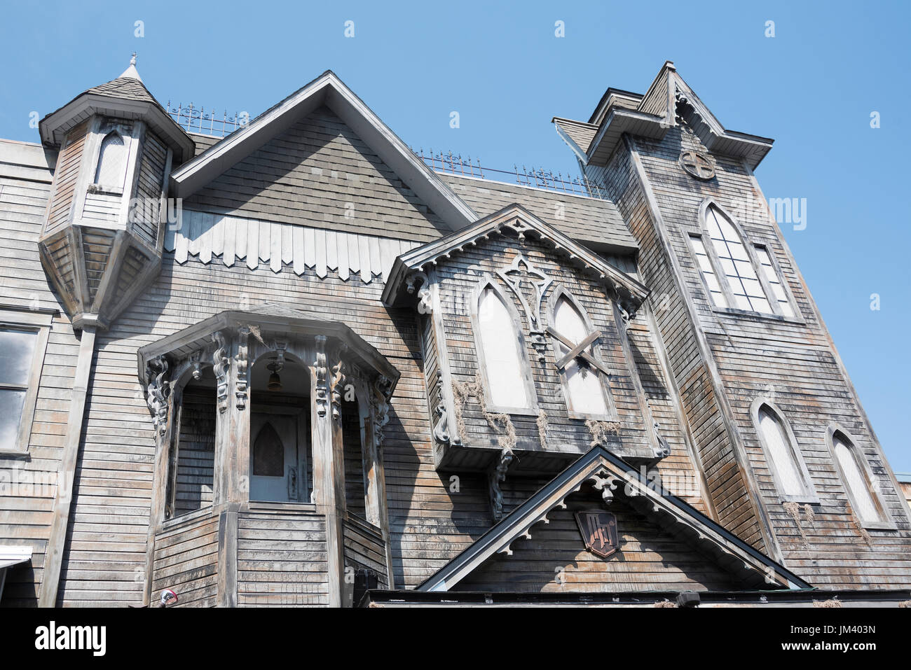 Haunted House attraction dans la vieille ville de Kissimmee. Banque D'Images