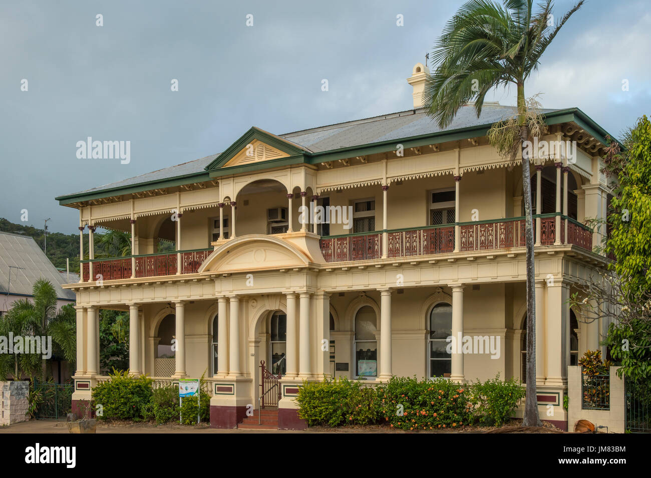 Vieux bâtiment à Cooktown, Queensland, Australie Banque D'Images