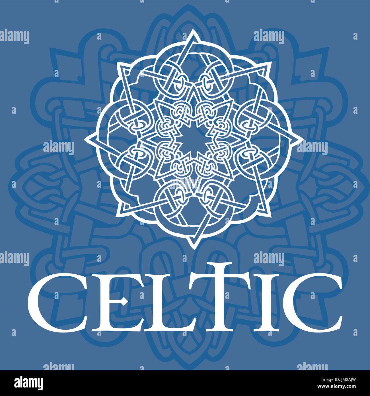 Ornement décoratif pour vos conceptions celtiques Illustration de Vecteur