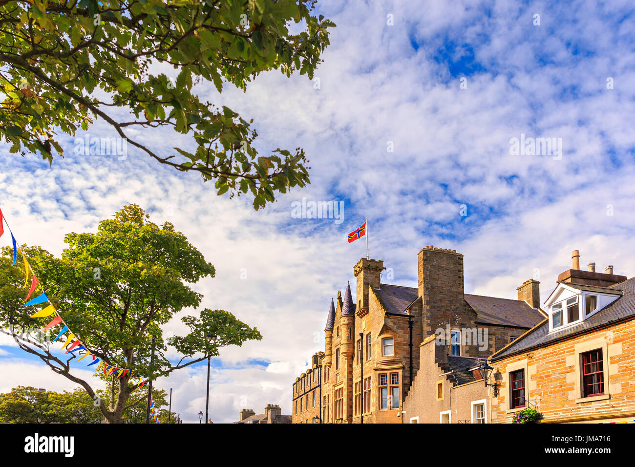 St Ola Community Centre et l'hôtel de ville à l'île de Kirkwall, Orkney, Scotland. Banque D'Images