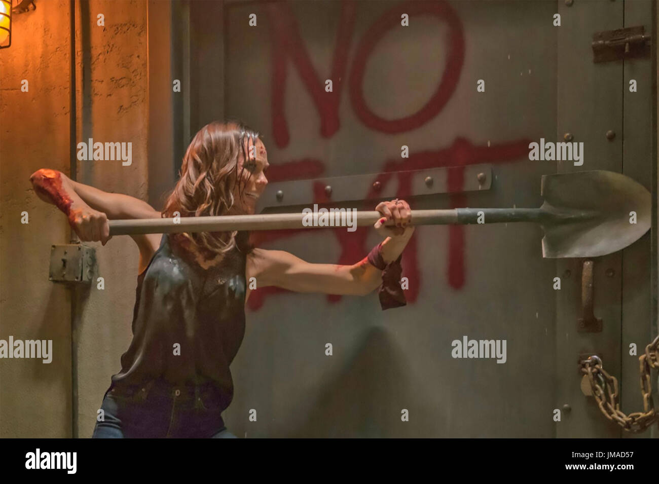 JIGSAW 2017 Lionsgate film avec Laura Vandervoort Banque D'Images