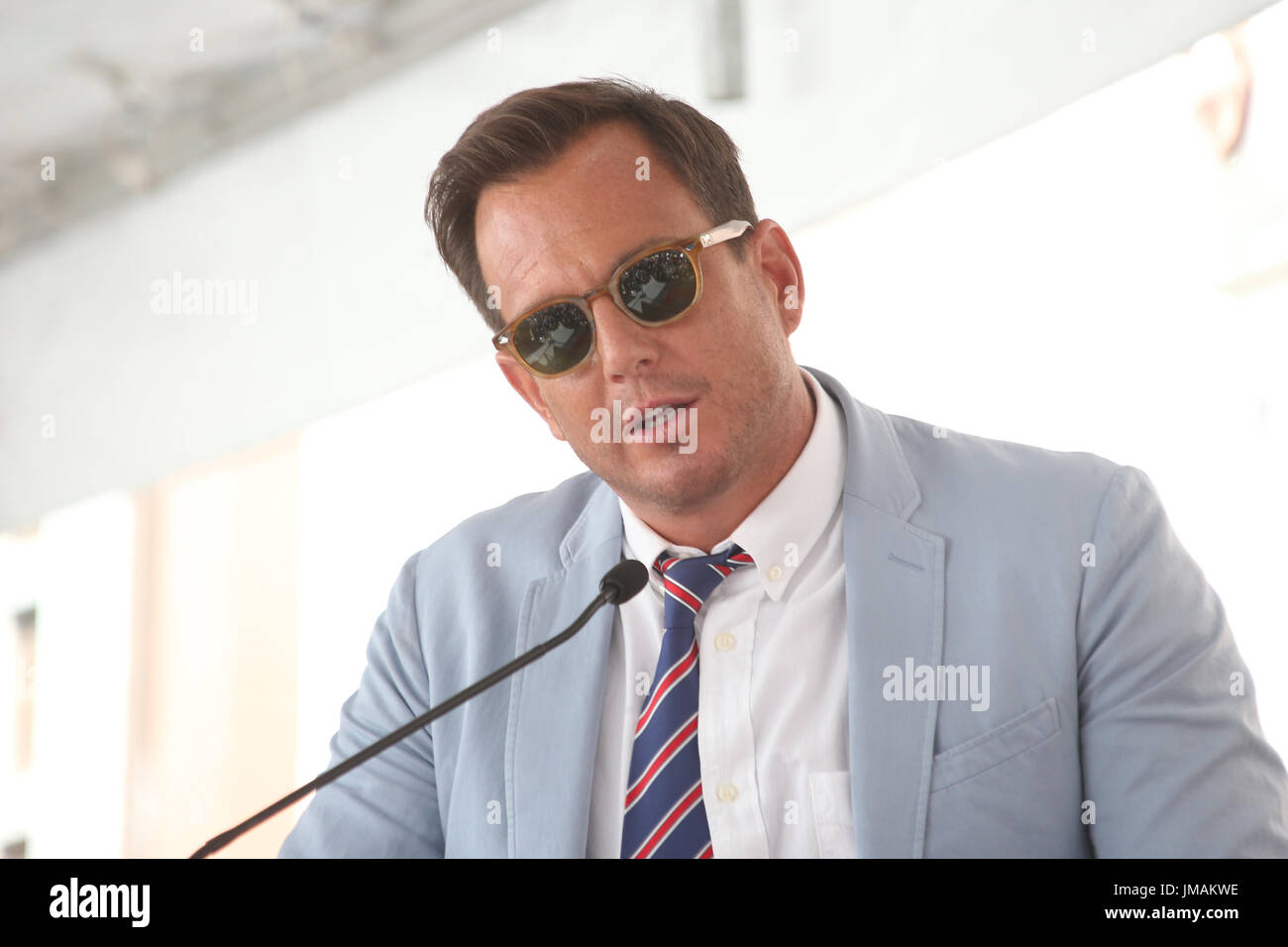 Los Angeles, CA, USA. 26 juillet, 2017. Arnet seront à la cérémonie qui a rendu hommage à la Jason Bateman 2,616ème étoile sur le Hollywood Walk of Fame à Los Angeles, Californie le 26 juillet 2017. Credit : Faye Sadou/media/Alamy Punch Live News Banque D'Images