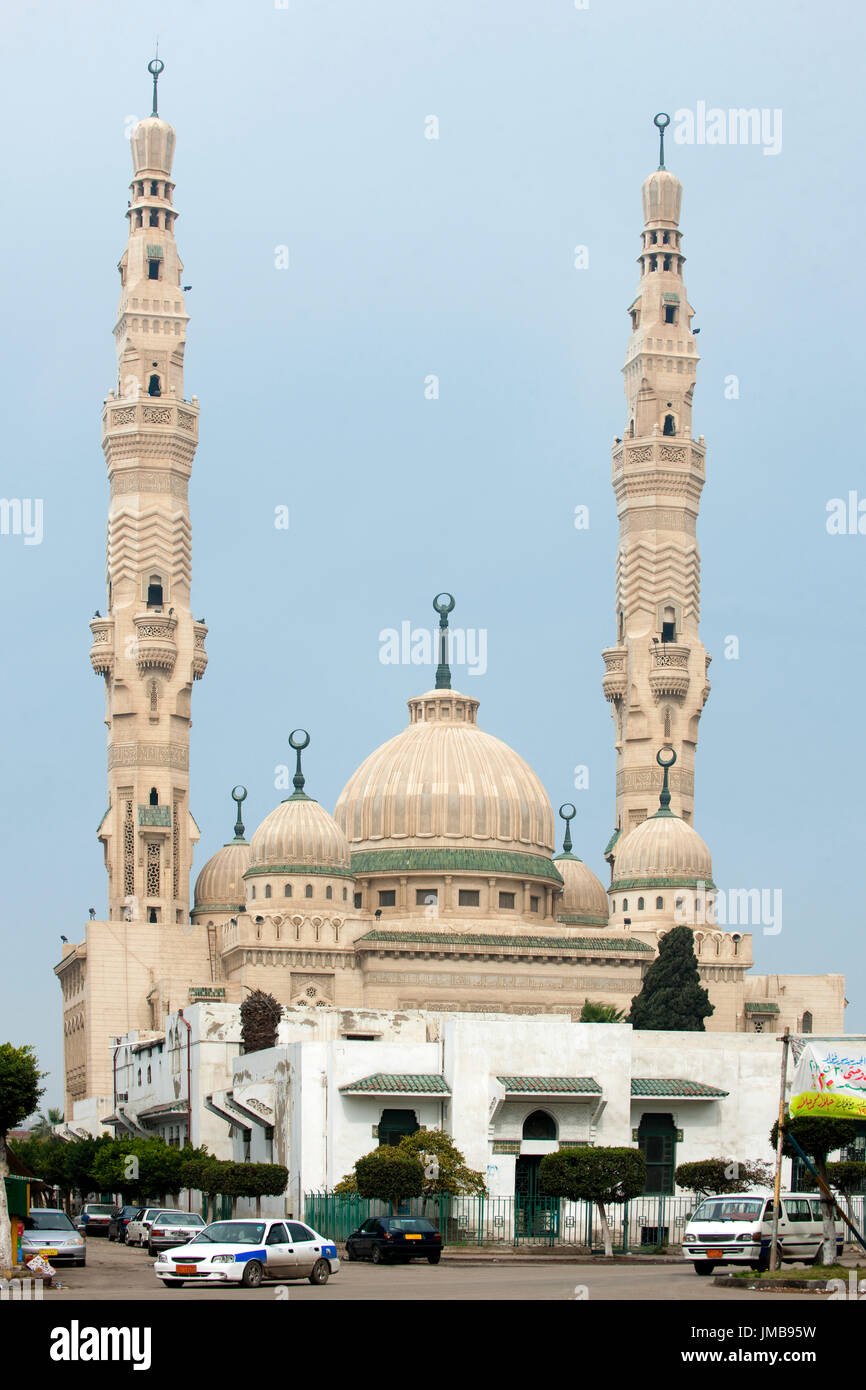 Aegypten, Port Said, Moschee à Port Fouad Banque D'Images