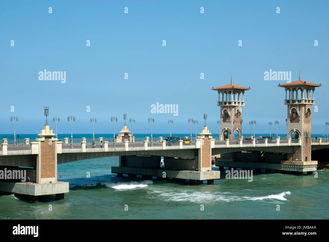 Aegypten, Alexandrie, Stanley Bridge Banque D'Images