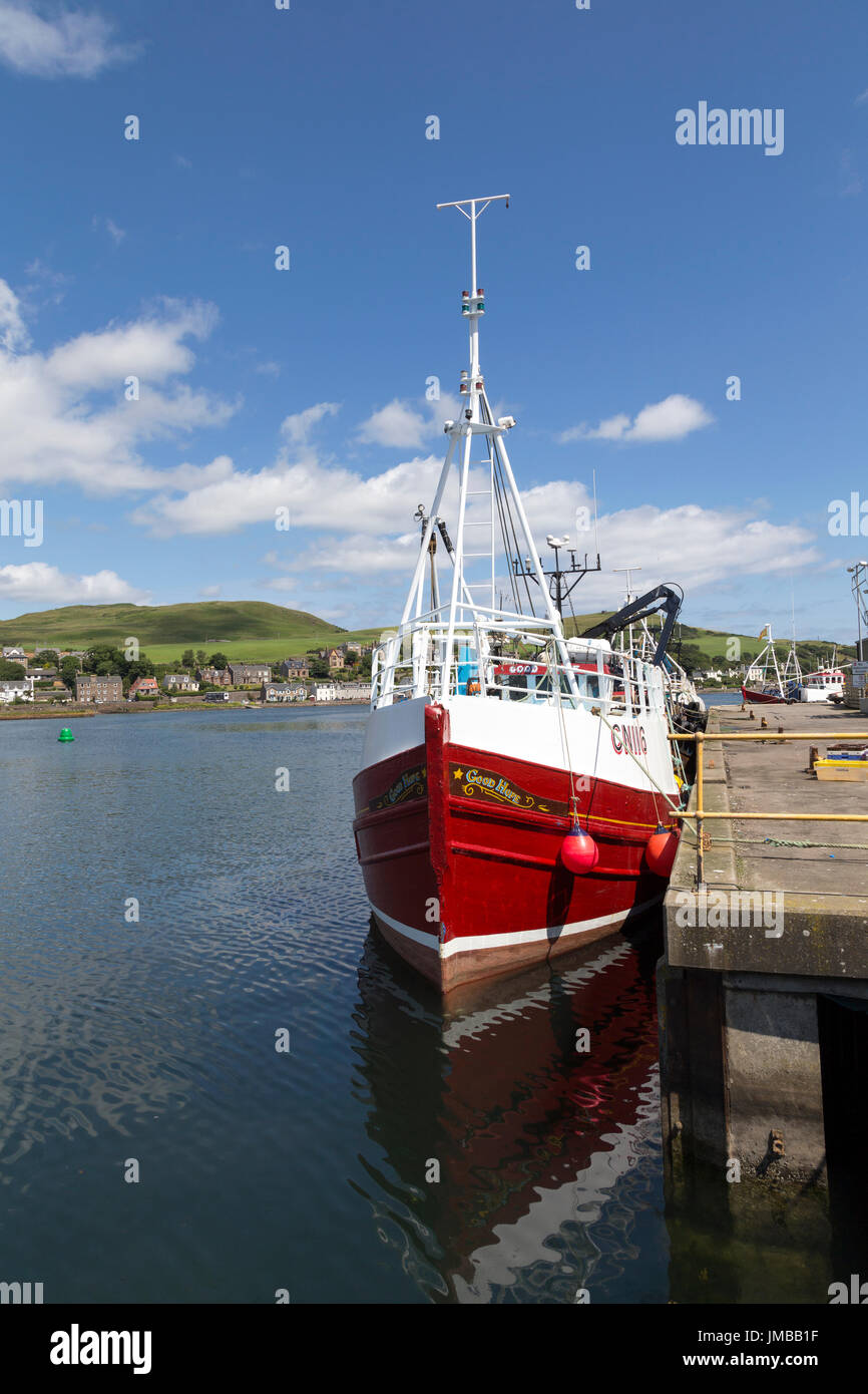 La bonne espérance Bateau de pêche amarré au Port de Campbeltown, péninsule de Kintyre, côte ouest de l'Ecosse, Royaume-Uni Banque D'Images