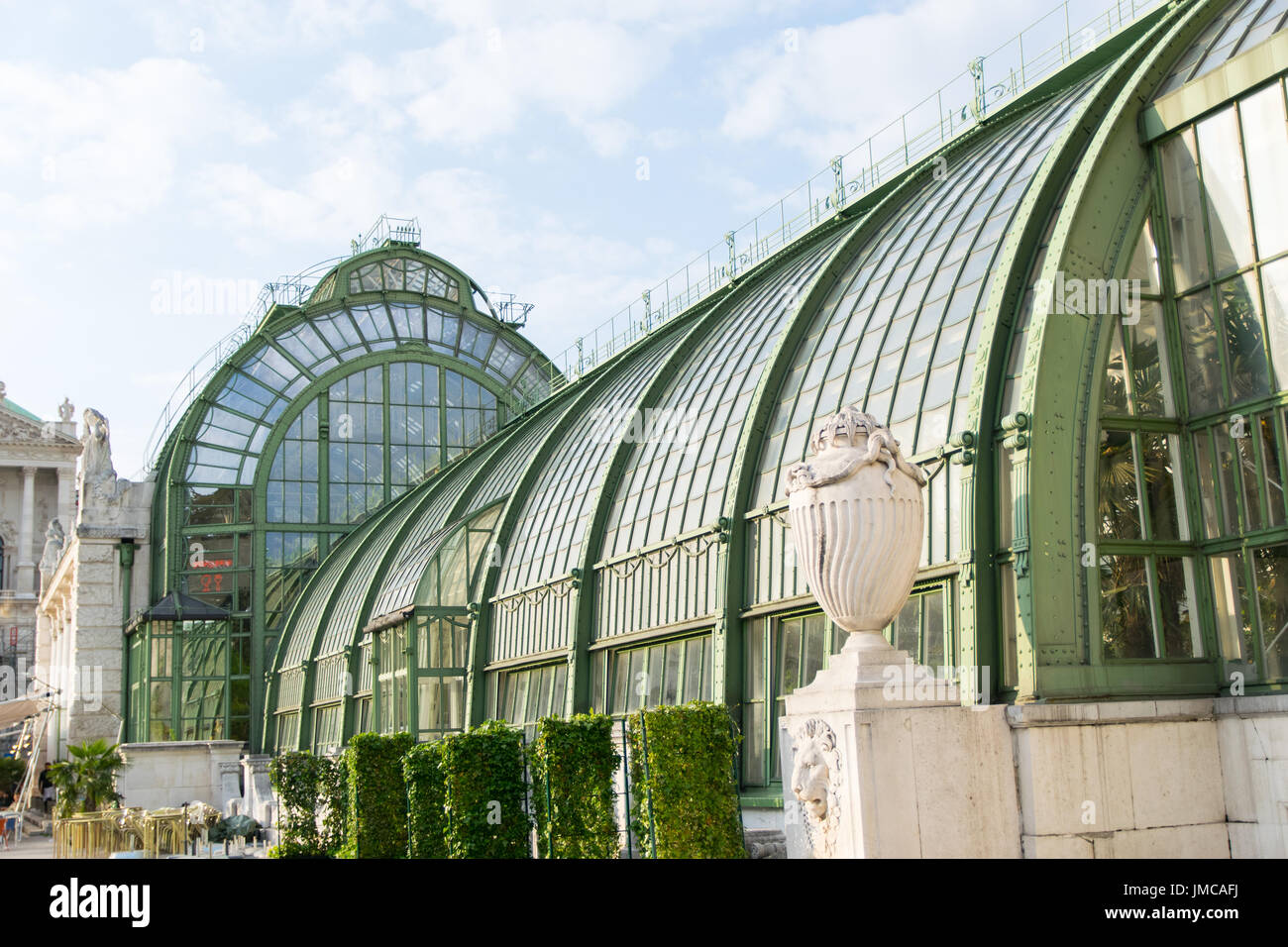 Palm House - Vienne, Autriche Banque D'Images