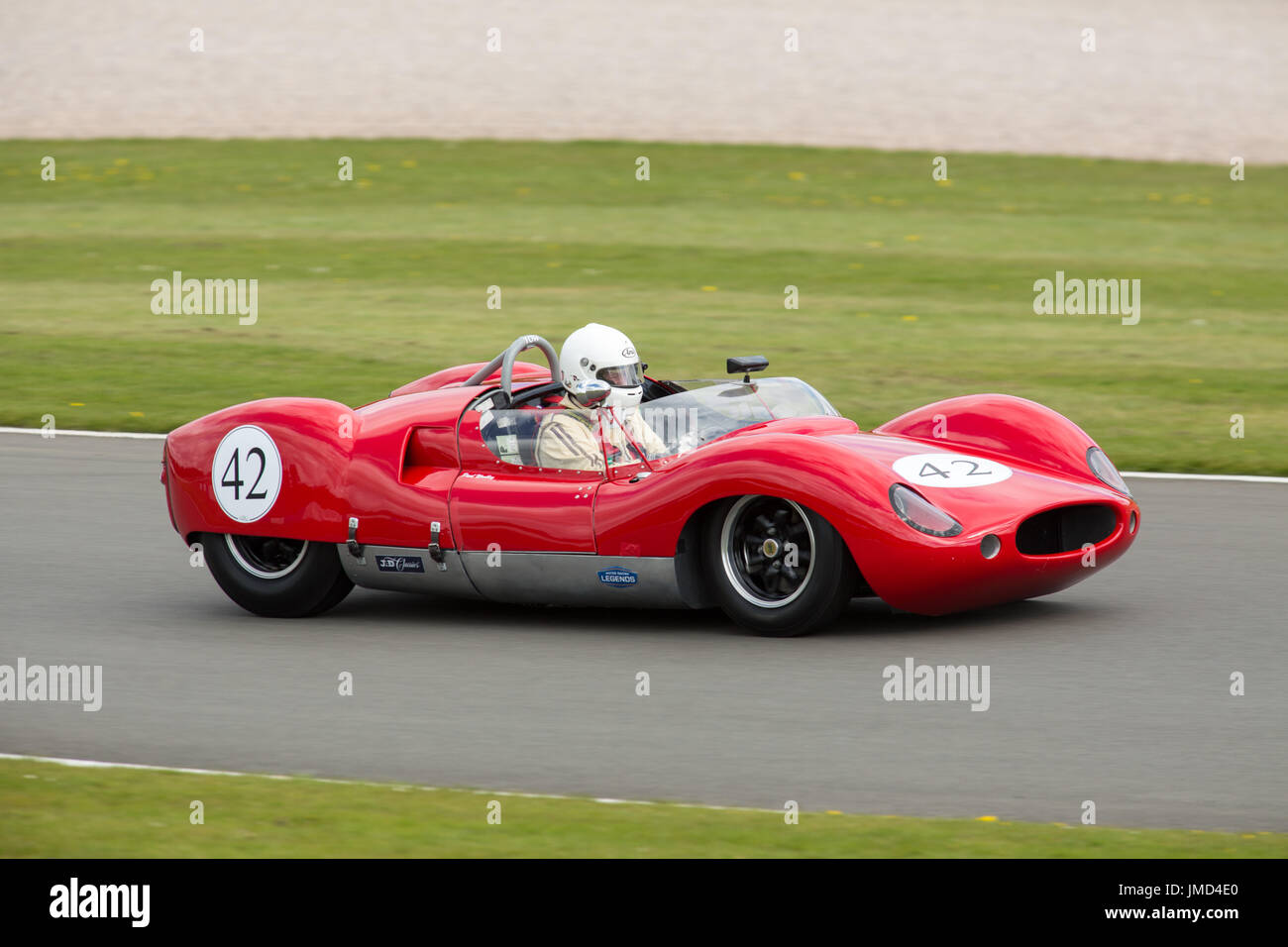 Le festival de Donington 2017 historique pour le sport automobile Banque D'Images