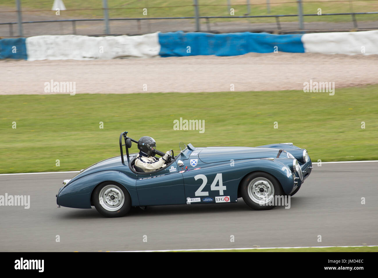 Le festival de Donington 2017 historique pour le sport automobile Banque D'Images