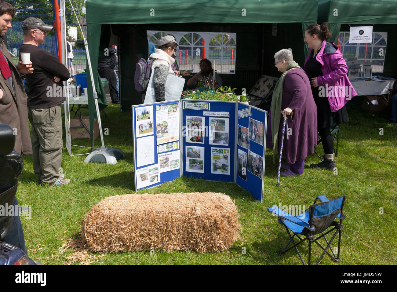 Whalley Rangers décroche à célébrer le Festival, Whalley Range, Greater Manchester Banque D'Images