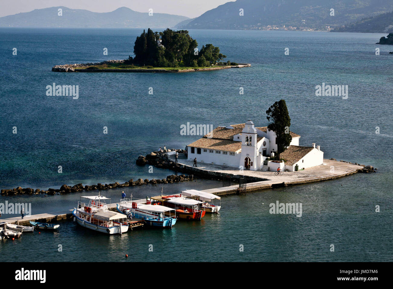 Pâques dans l'île de Corfou en Grèce Banque D'Images