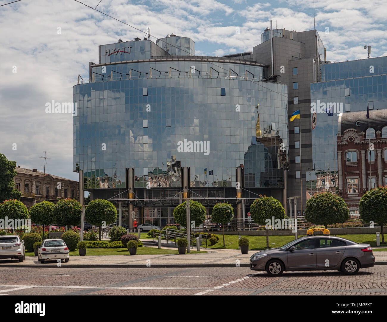 KIEV, UKRAINE - 11 JUIN 2016: Hyatt Regency Hotel Kiev, Ukraine Banque D'Images