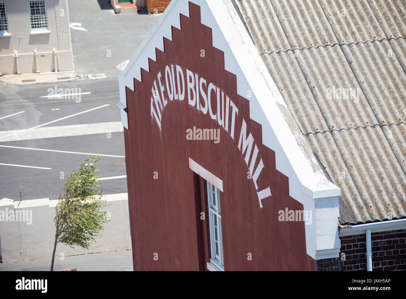 L'ancienne usine de biscuits, Cape Town, Afrique du Sud Banque D'Images
