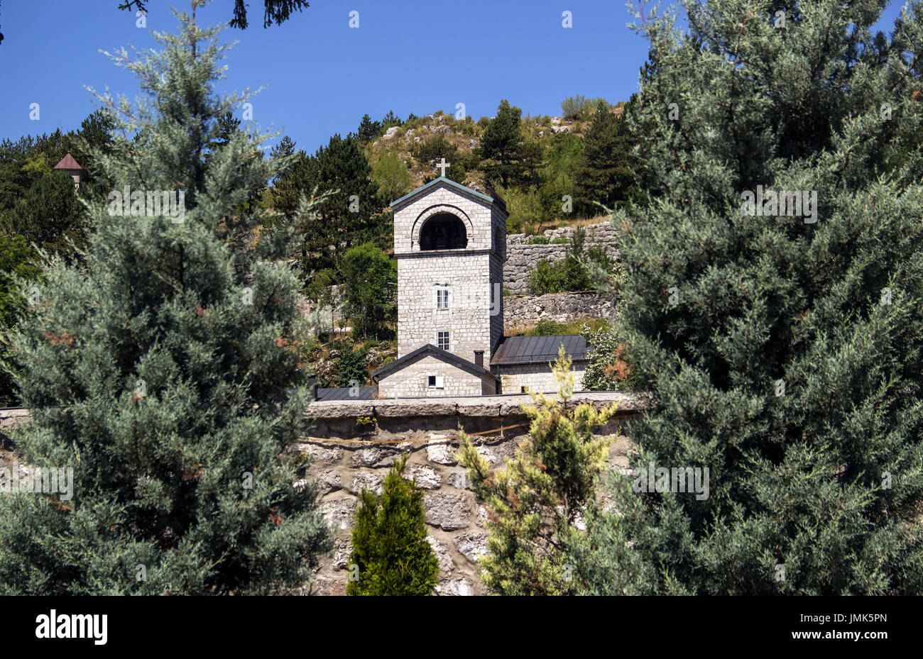 Monténégro - Le monastère de Cetinje (Cetinjski Manastir) Banque D'Images