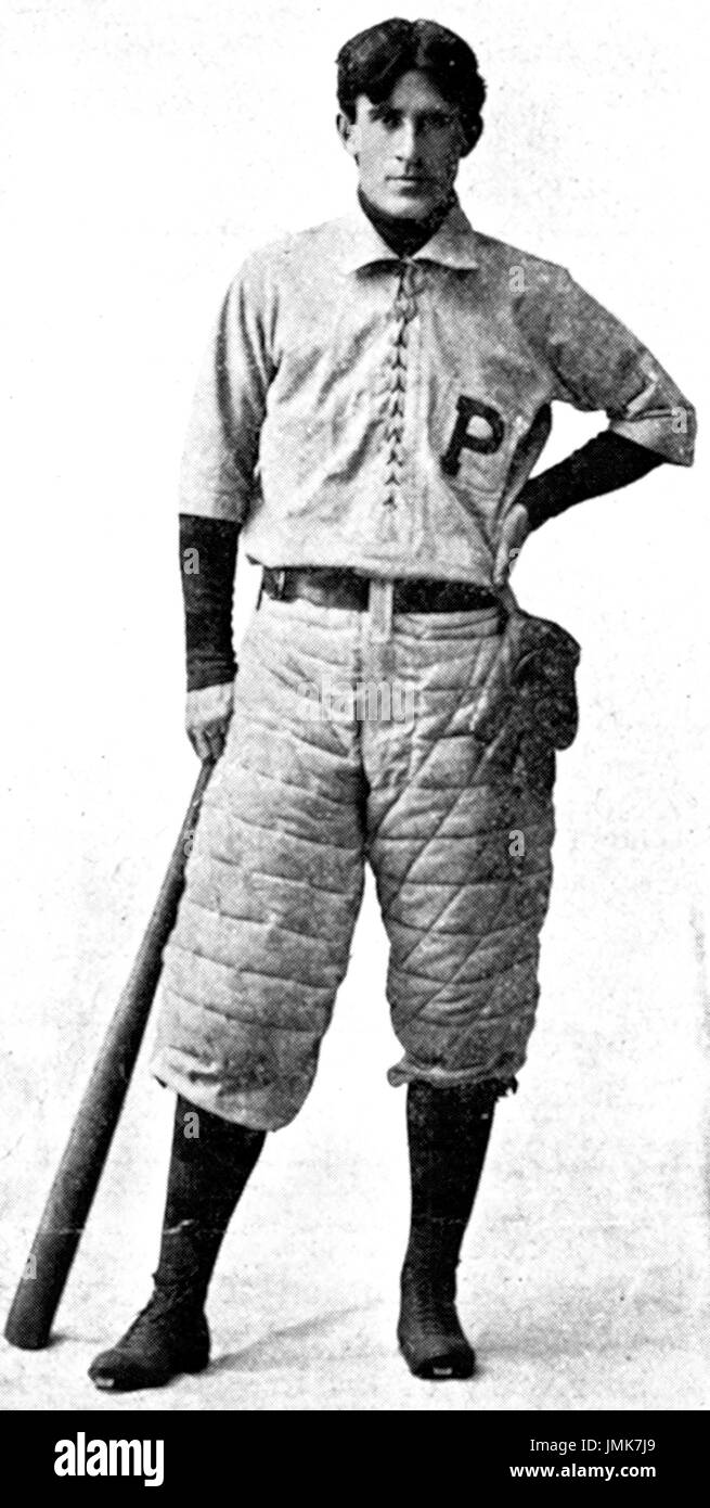 ZANE Grey (1872-1939), auteur américain de romans de l'Ouest tout en étudiant la médecine dentaire à l'Université de Pennsylvanie en 1895 Banque D'Images