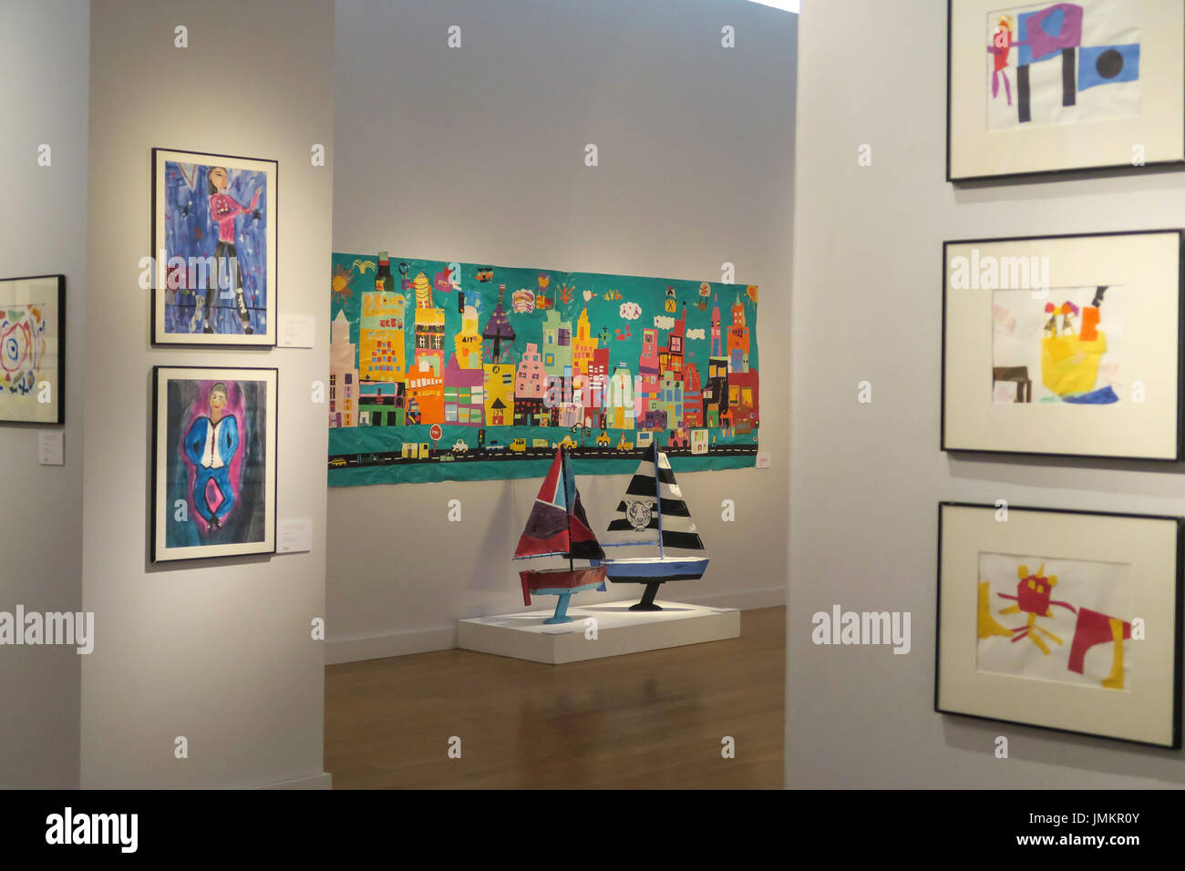 'Studio' dans une école d'installation d'Art chez Christie's Maison de Ventes aux Enchères Inc., New York City Banque D'Images