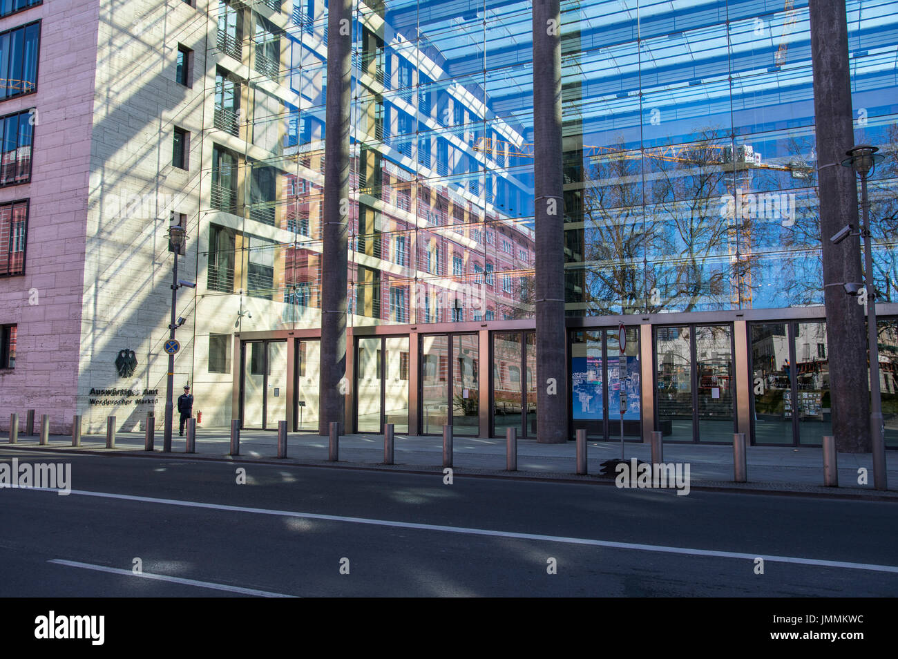 Berlin, Allemagne, centre-ville, quartier Mitte, ministère allemand des affaires étrangères, Banque D'Images