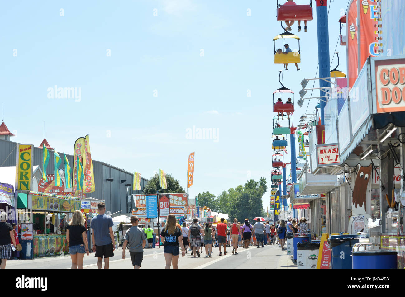 OHIO STATE FAIR 2017,Columbus Ohio Banque D'Images