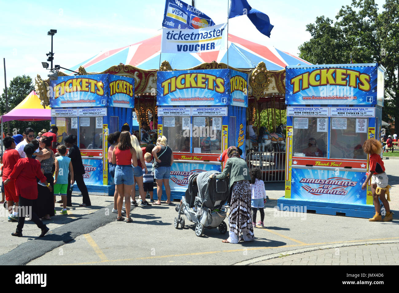 OHIO STATE FAIR 2017,Columbus Ohio Banque D'Images