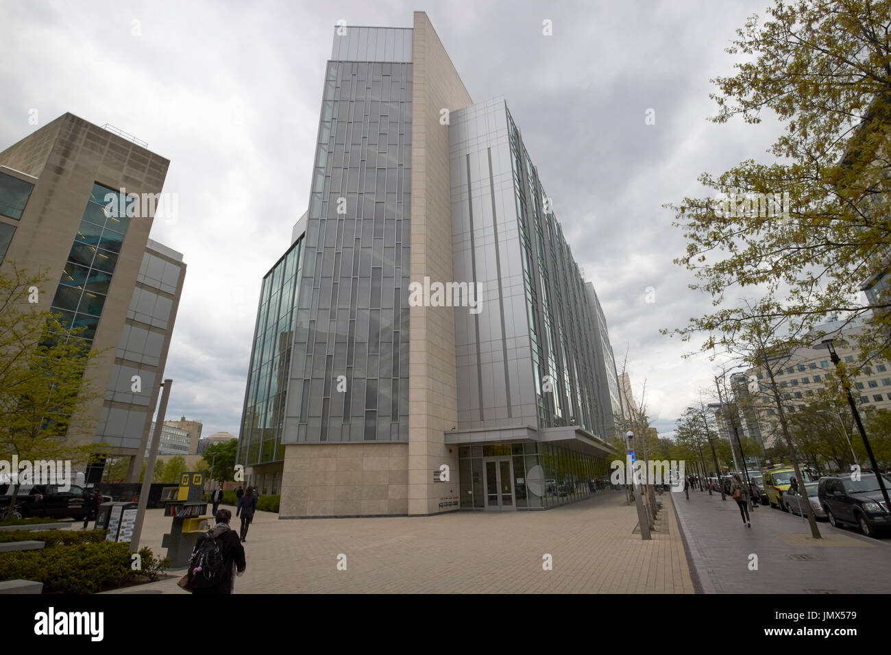 Bâtiment de l'Institut Koch MIT Massachusetts institute of technology, Boston USA Banque D'Images