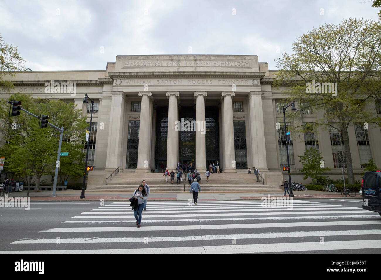 Le bâtiment rogers MIT Massachusetts institute of technology, Boston USA Banque D'Images