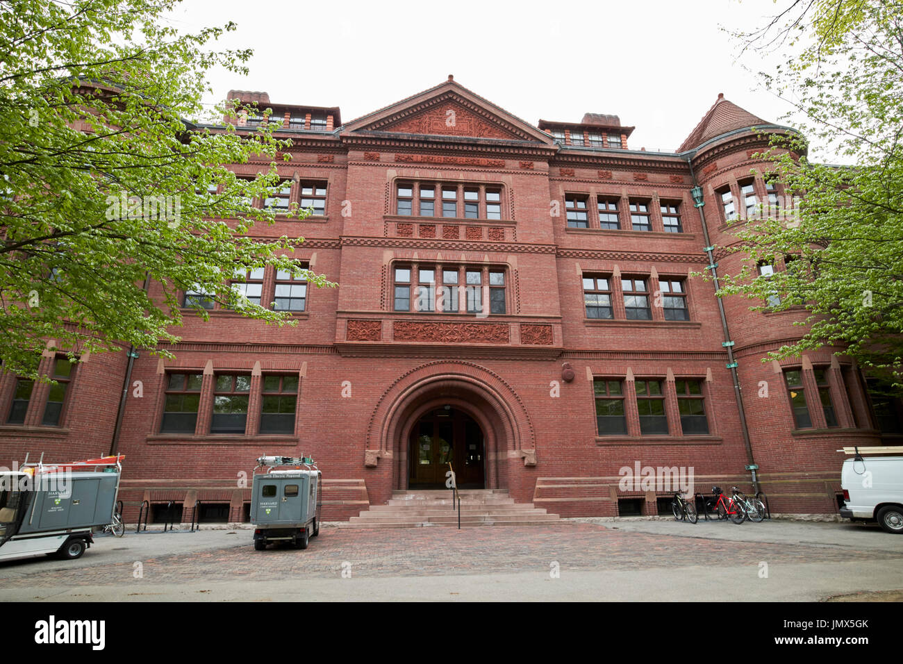 Sever hall Université Harvard Boston USA Banque D'Images
