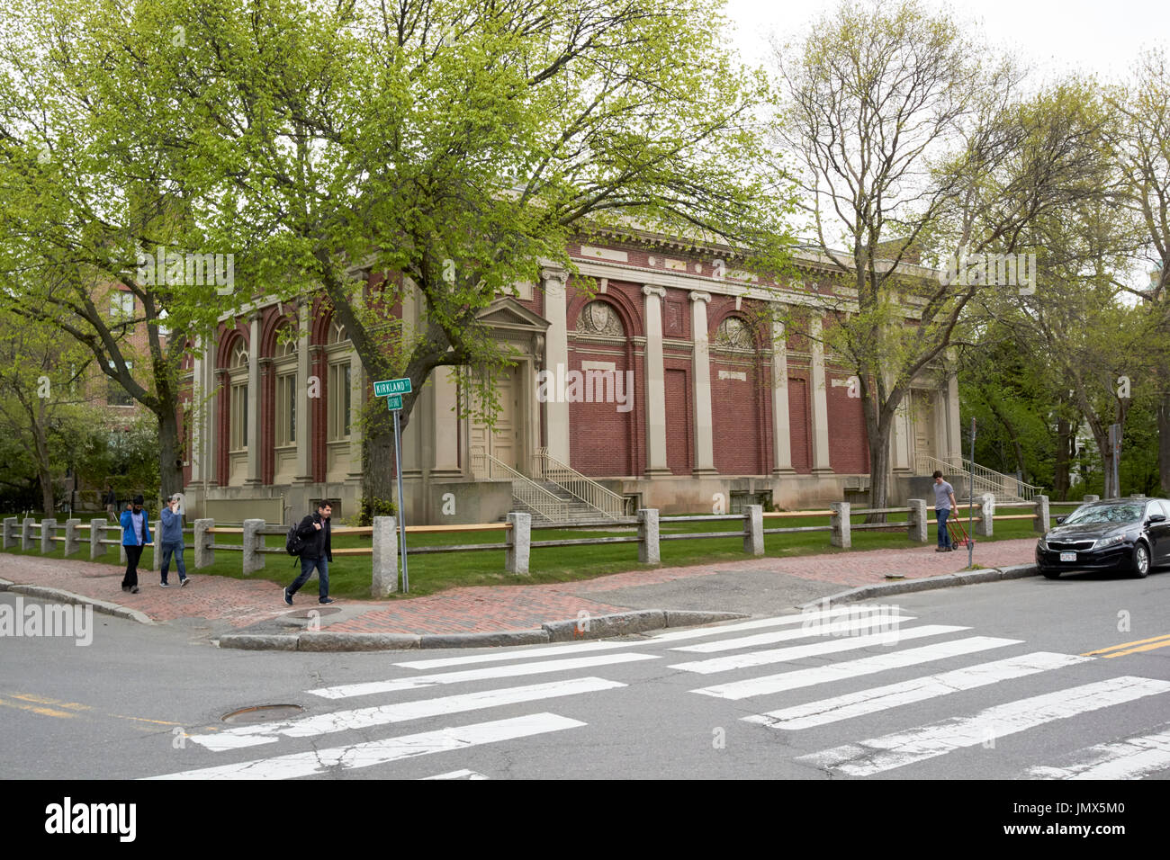 Lowell salle de conférences Université Harvard Boston USA Banque D'Images
